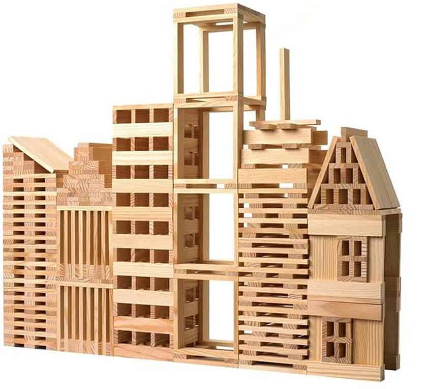 in verlegenheid gebracht Bitterheid Buitenboordmotor KAPLA houten speelgoed plankjes om mee te bouwen | HB tips