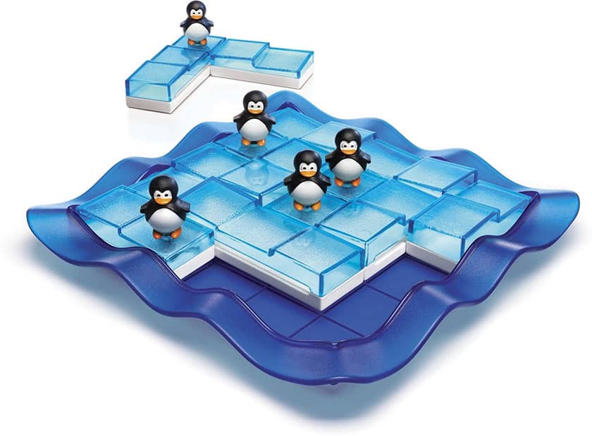 Speelbord van Penguins On Ice